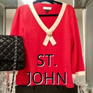 ST. JOHN V NECK